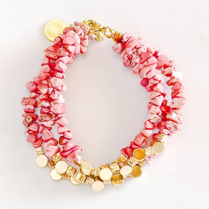 gouden 'tropical reef trios' armbanden voor wholesale door kaimi