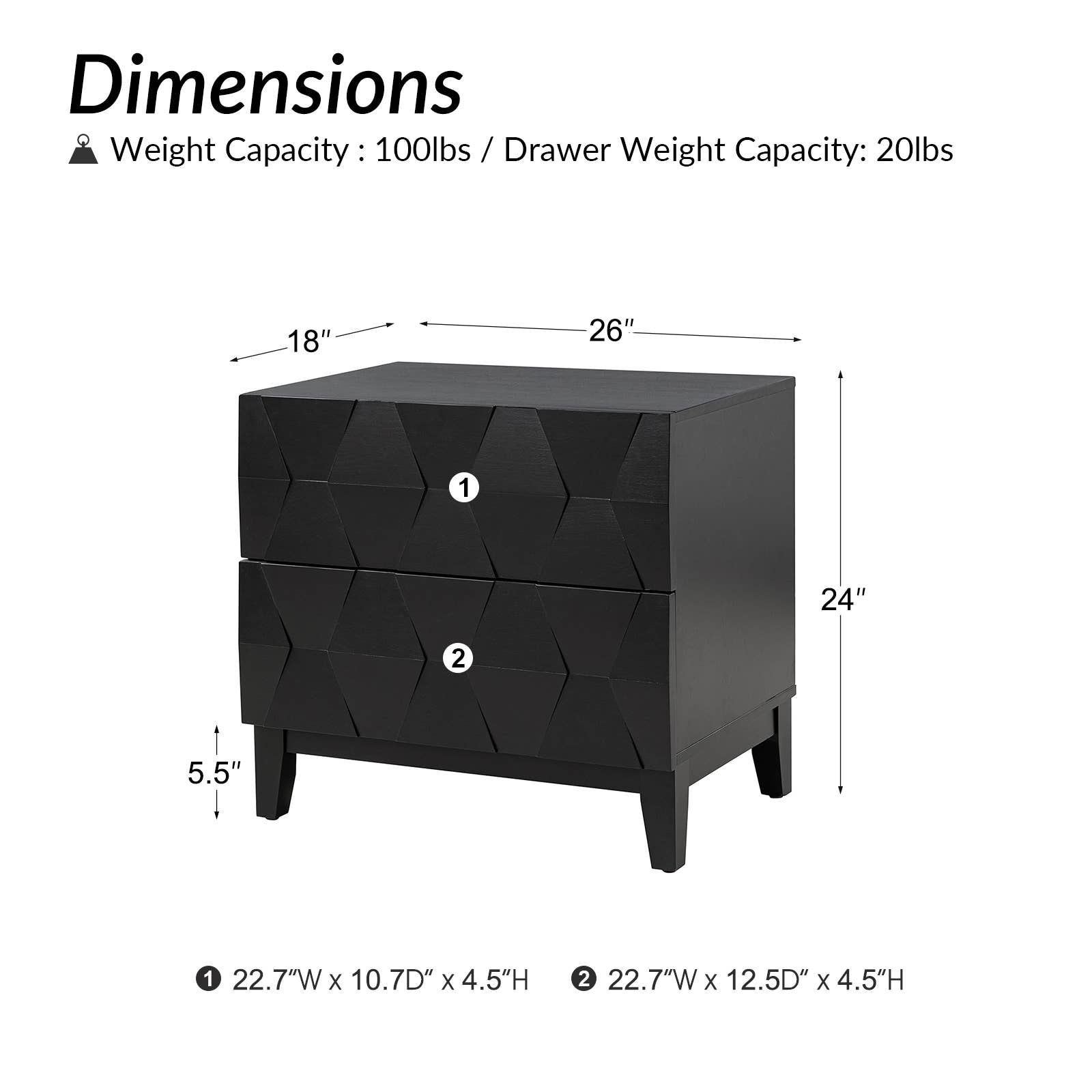 Karat Home - Wholesale Bedroom Furniture - Helga Nightstand4