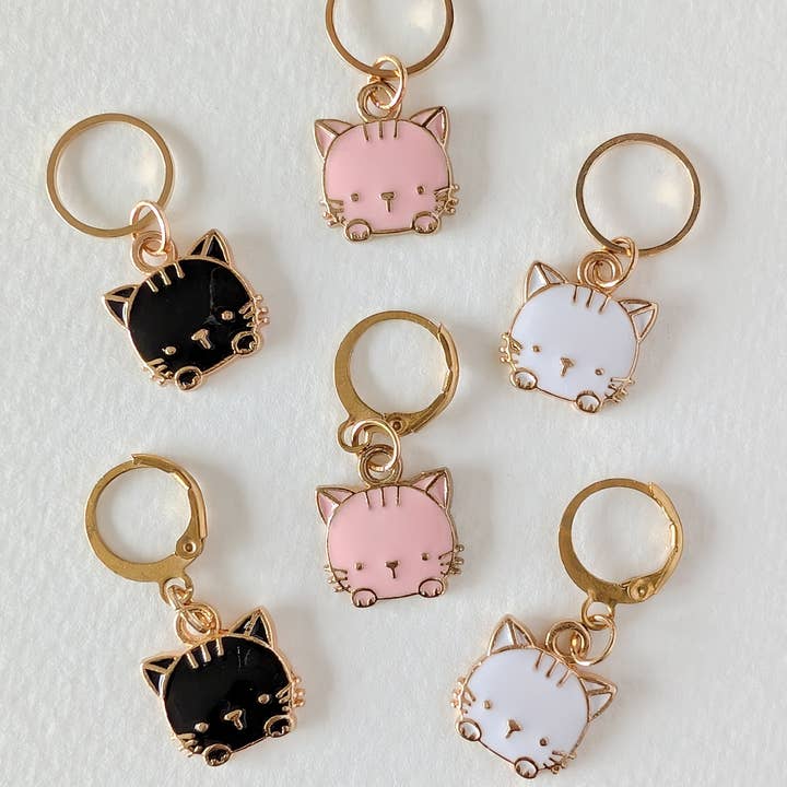 Hello Kim - Kim Chui - Wholesale Knitting/Crochet Supplies - Little Cats #5 - Mix of Closed and Removable Rings7