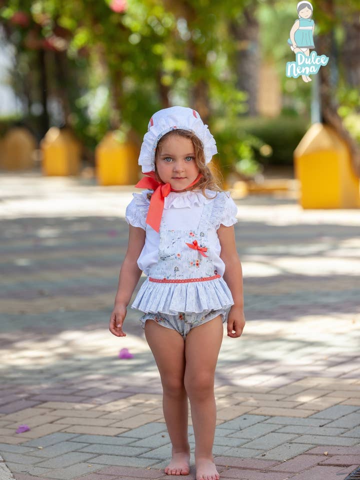 ENSEMBLE POUR PETITE FILLE pour la vente par Abuela Tata