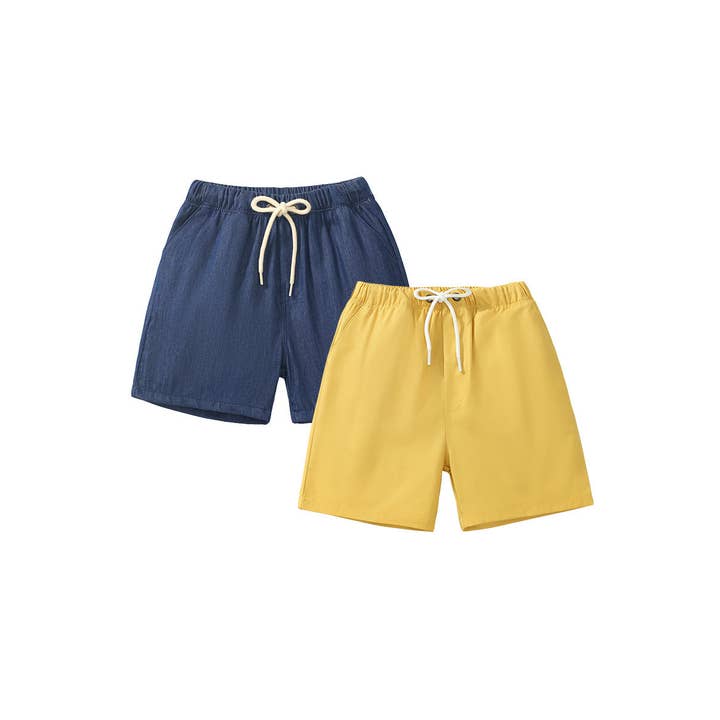 Boys Solid Color Cotton Casual Style Shorts for wholesale by MyKids-USA®
