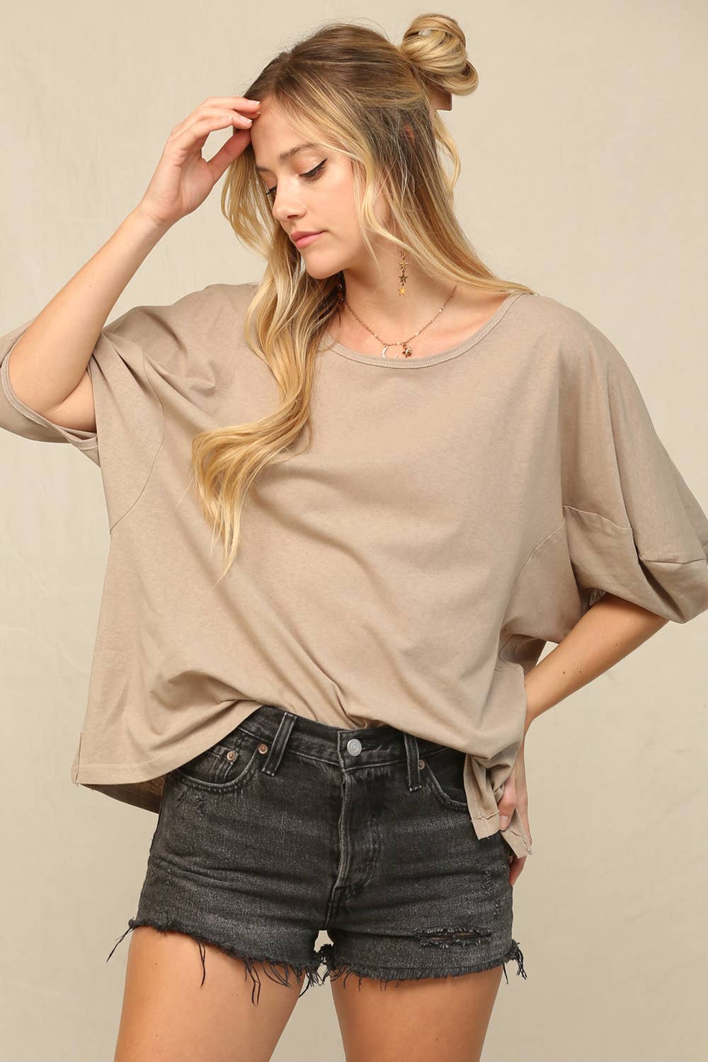 KyeMi - Wholesale Tunic - Women's - Relaxed, Slightly Oversized Fit Top13