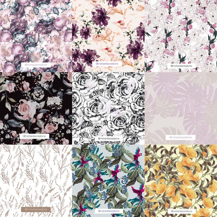 Muestras profesionales para venta al por mayor de Mohanita Créations