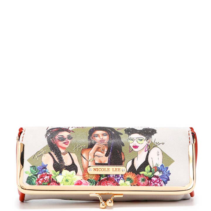 Nicole Lee USA - Venta al por mayor Bolsa para maquillaje - ESTUCHE DE MAQUILLAJE KISS LOCK1