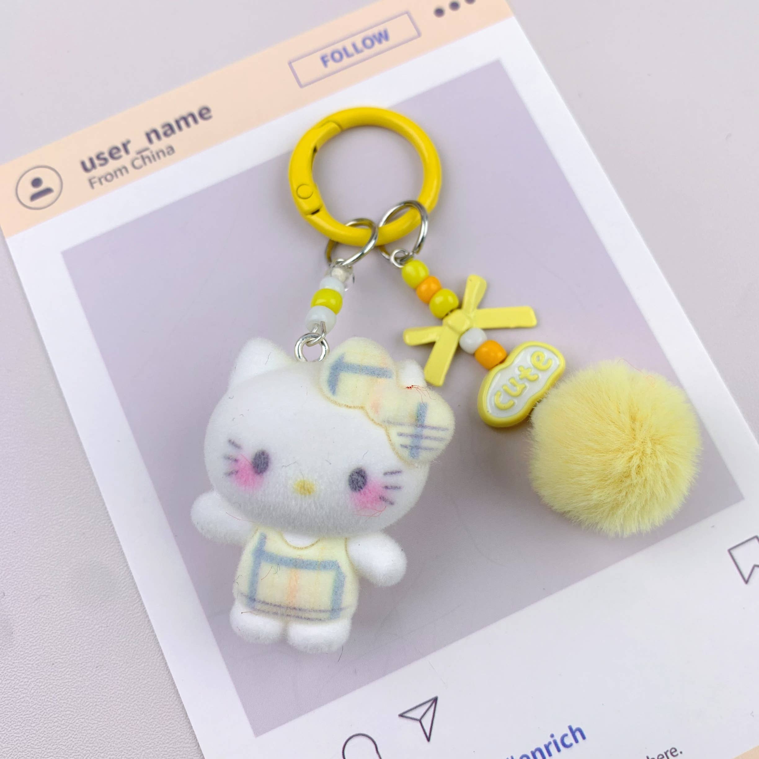 Lilyrosy（Duty free) - Wholesale Doll - Kids - Hot selling bunny keychain, gifts for her, holiday gifts8