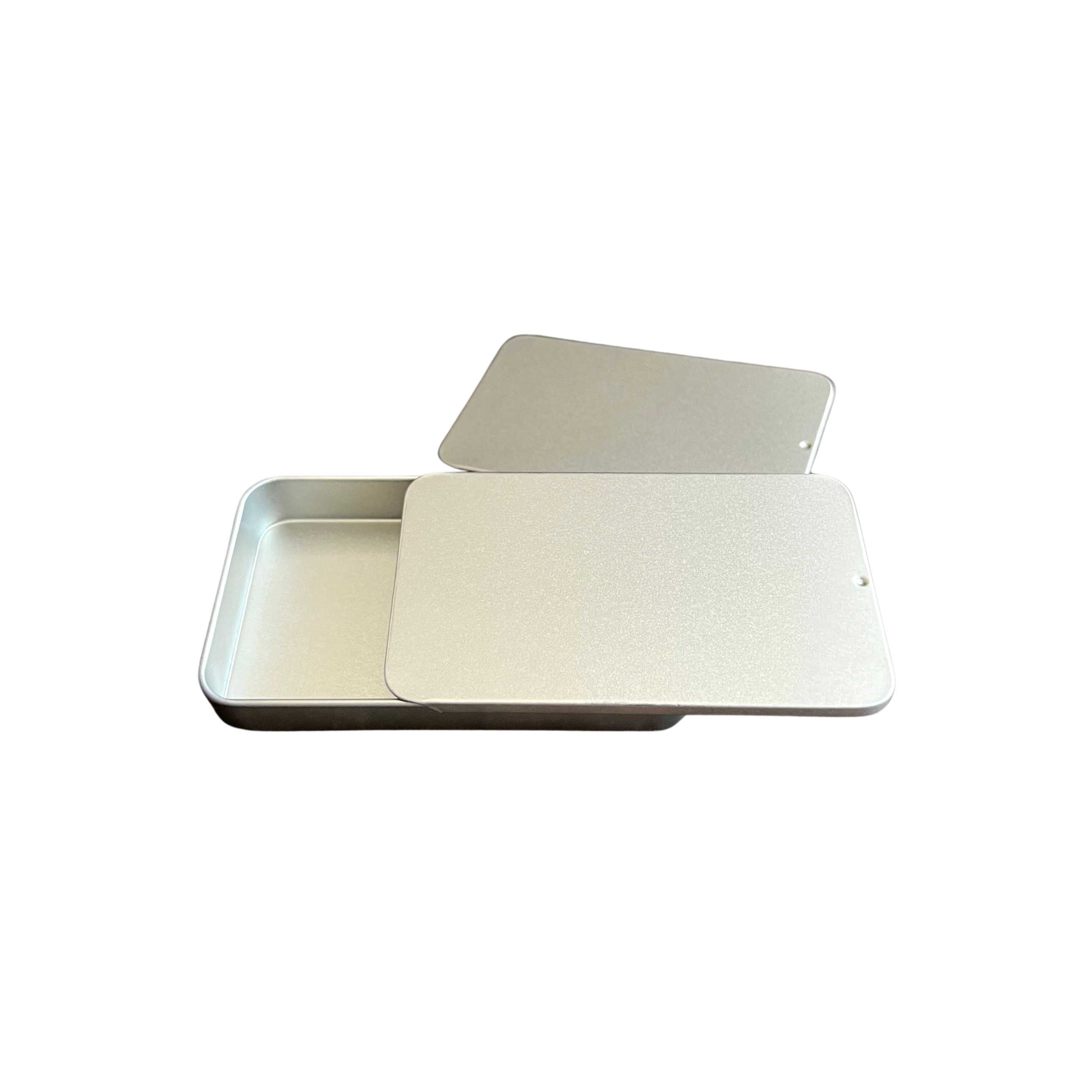 The Cutest Gifts - Wholesale Decorative Box - Slide Top Silver Tins0