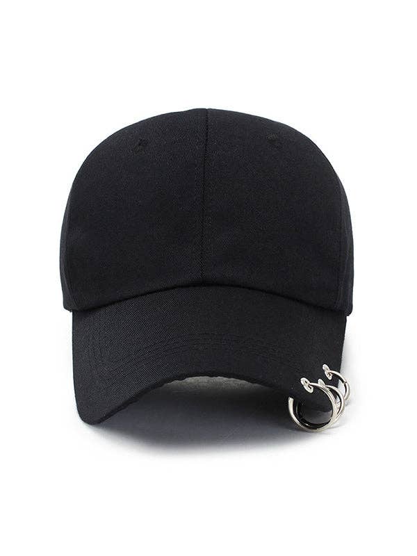 Sheer Trend - Wholesale Baseball Cap - Women's - Hip-Hop Style Metal Ring Cap9