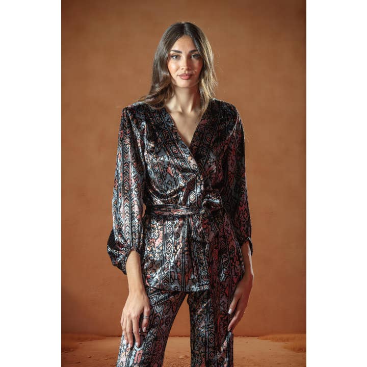 Velvet Lead Jacket Kahyra for wholesale by Káhyra