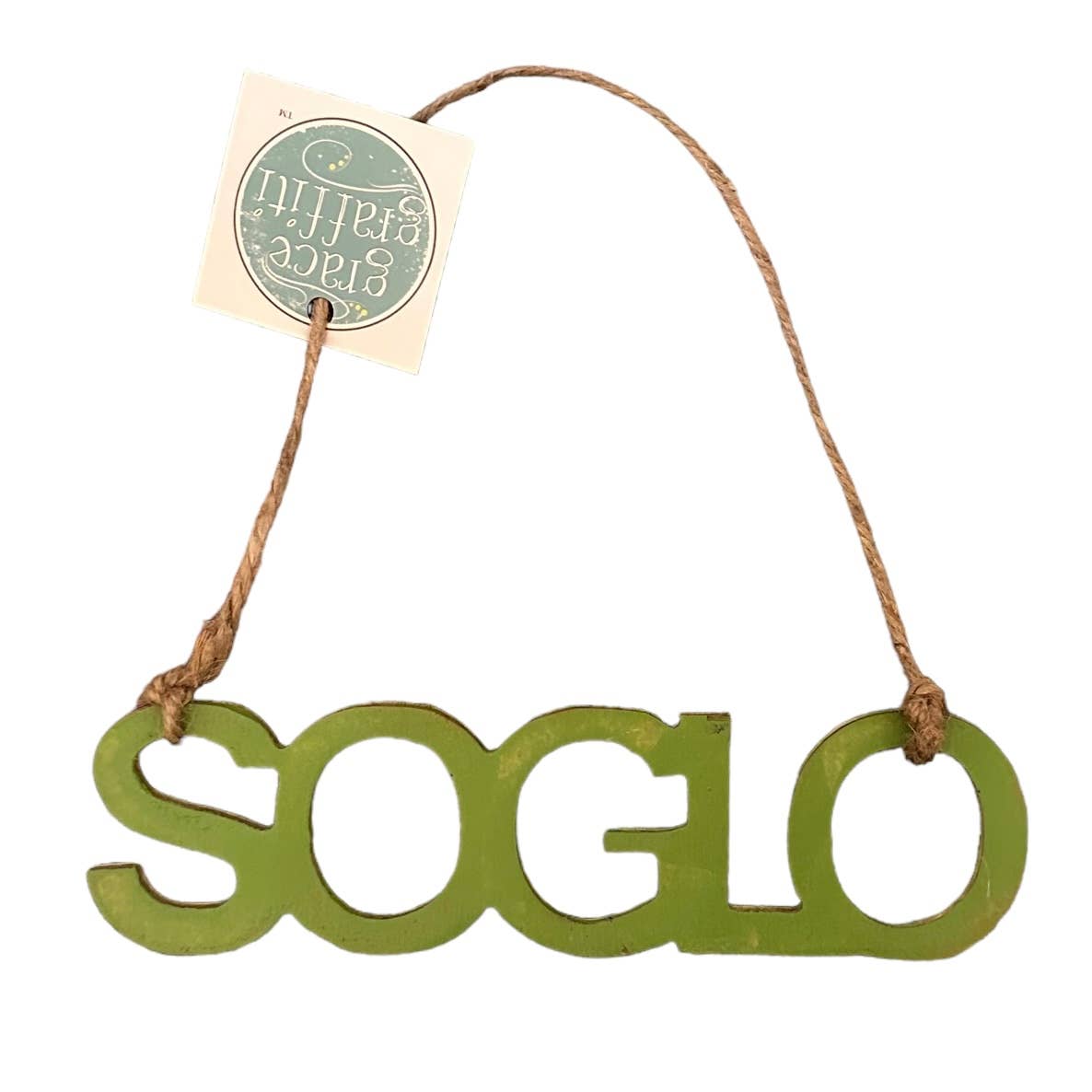 Grace Graffiti - Wholesale Ornament - Custom Text Wooden Ornament1