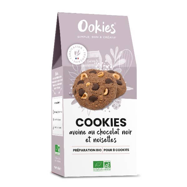 ORGANIC CAKE MIX - OATMEAL COOKIES DARK CHOCOLATE for wholesale by ADG Diffusion