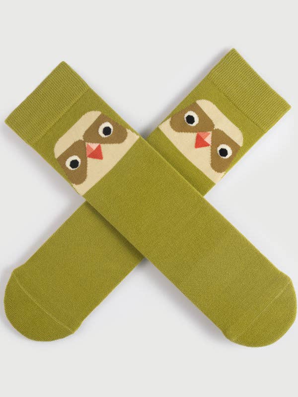 Parrot Socks | Semibold Wonder Parrot Athleisure Crew Socks for wholesale by Semibold
