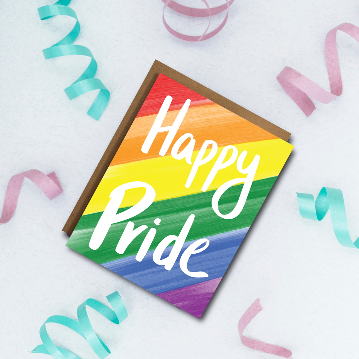 The Card Bureau - Wholesale Encouragement Card - Happy Pride Card1
