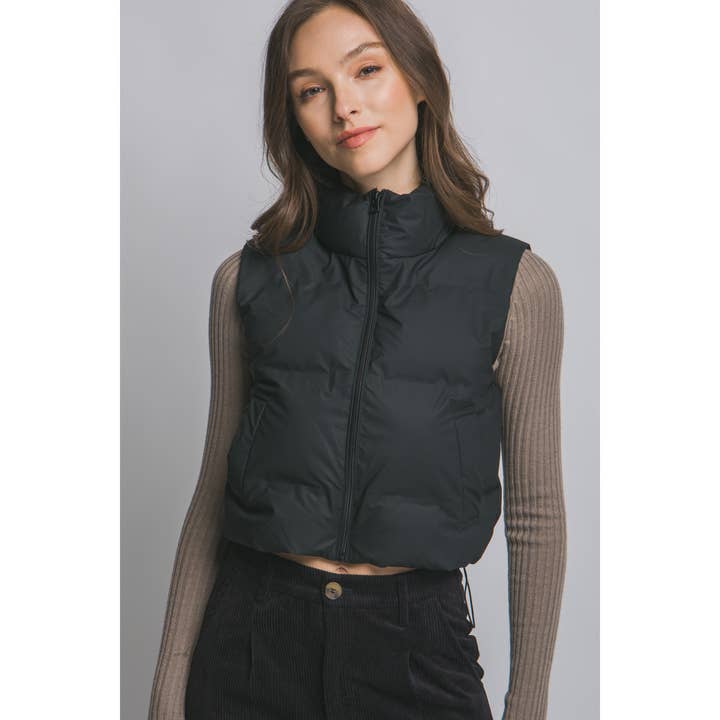 GILET DUVETEUX COURT pour la vente par HiteJeans