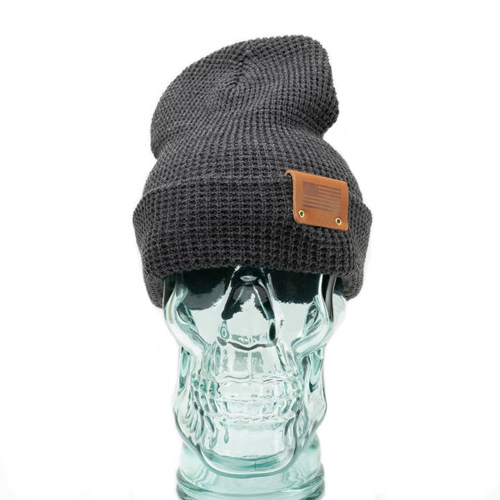 Oowee Products - Wholesale Beanie – Unisex - Beanies with Leather Patch Logo11