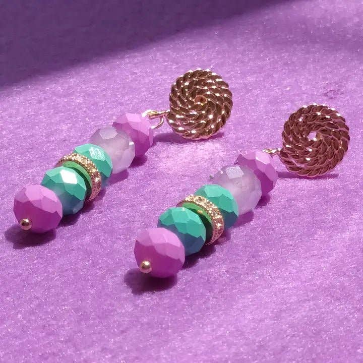 OE! - Wholesale Dangle Earrings - LUMINOSI – Drop earrings in crystals and zircons1