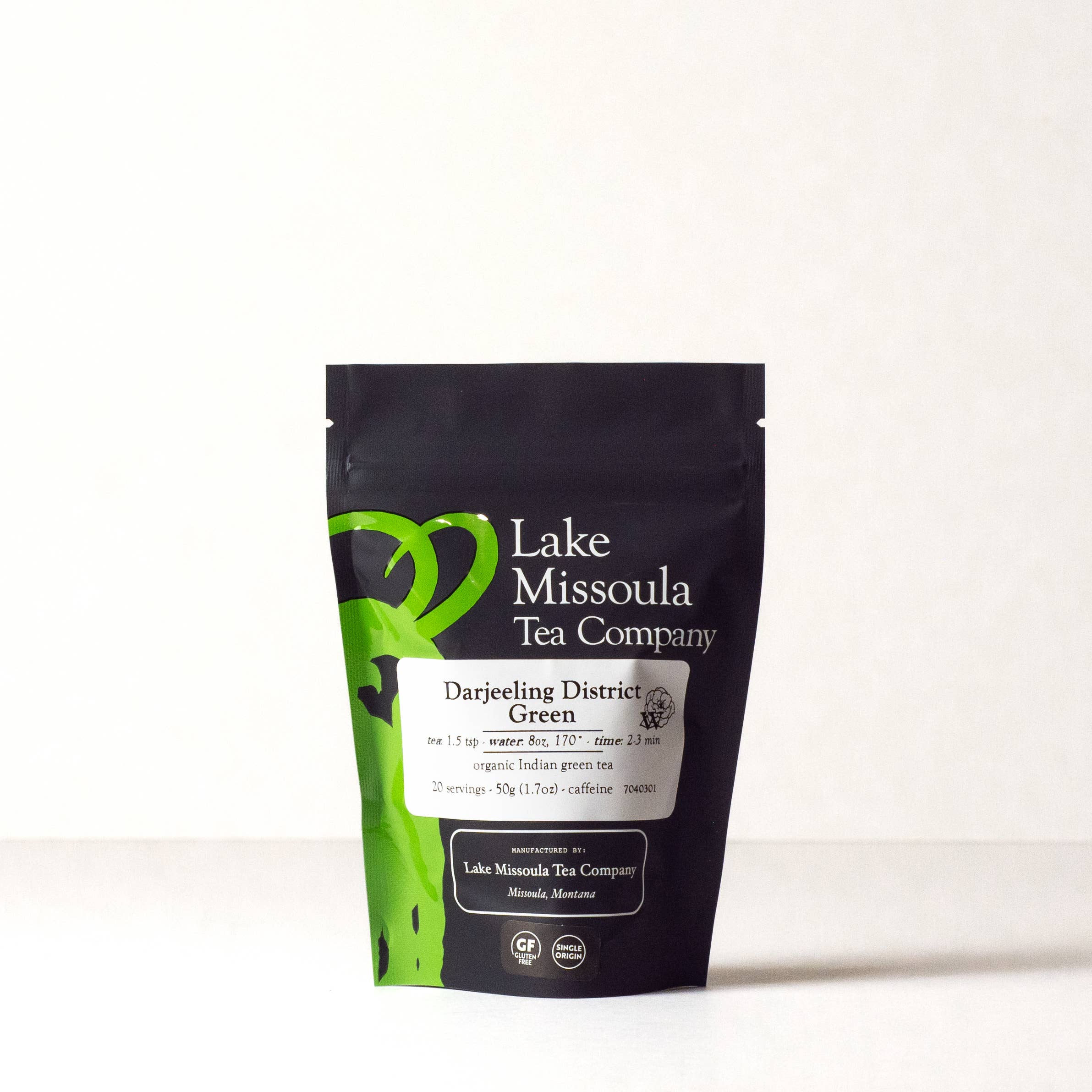 Lake Missoula Tea Company - Wholesale Loose Tea - Darjeeling District Green