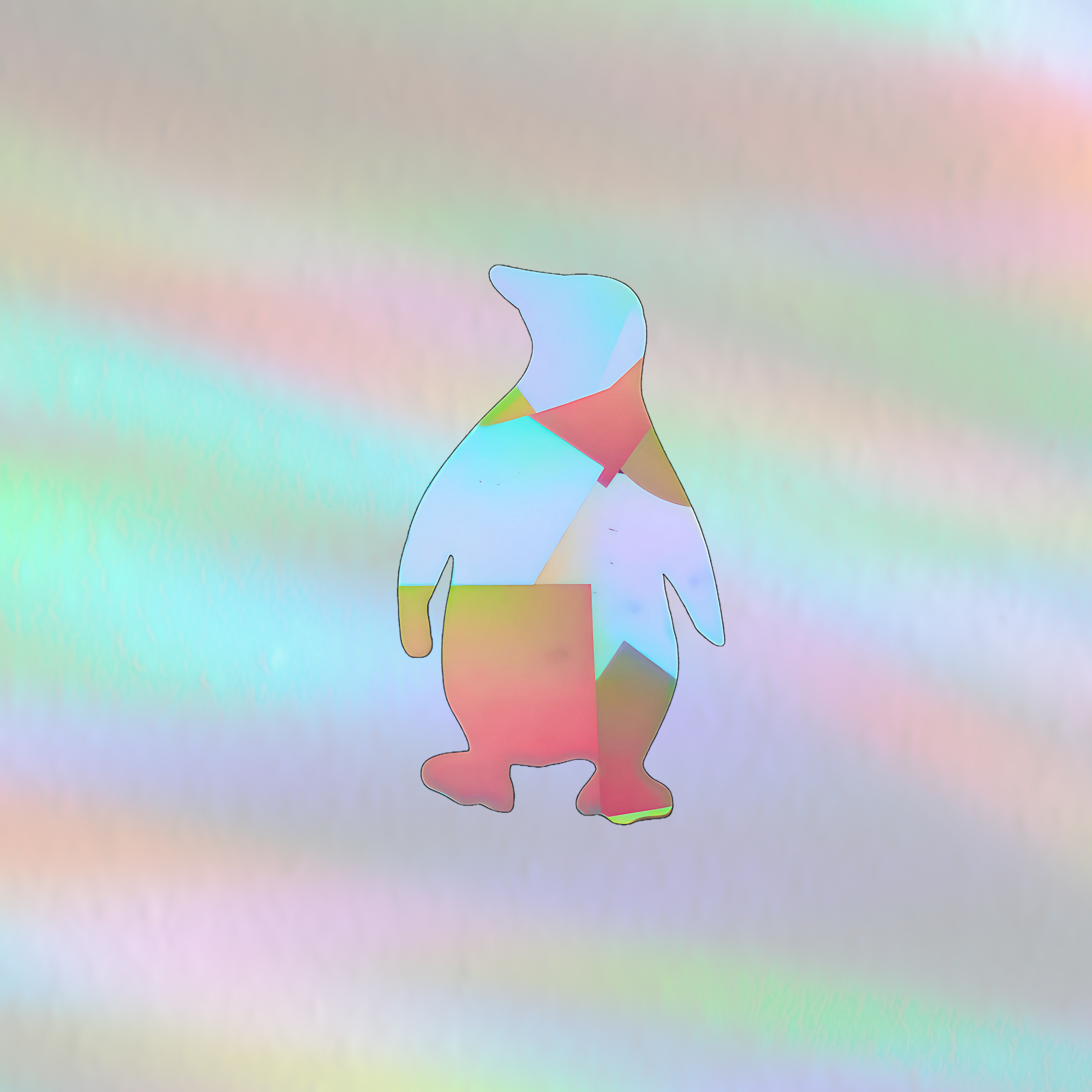 Plottkowski - Vendita all'ingrosso Acchiappasole - Adesivo per finestra pinguino, adesivo arcobaleno, prisma0