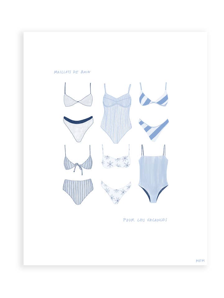 LES VACANCES for wholesale by MFMDESIGNS