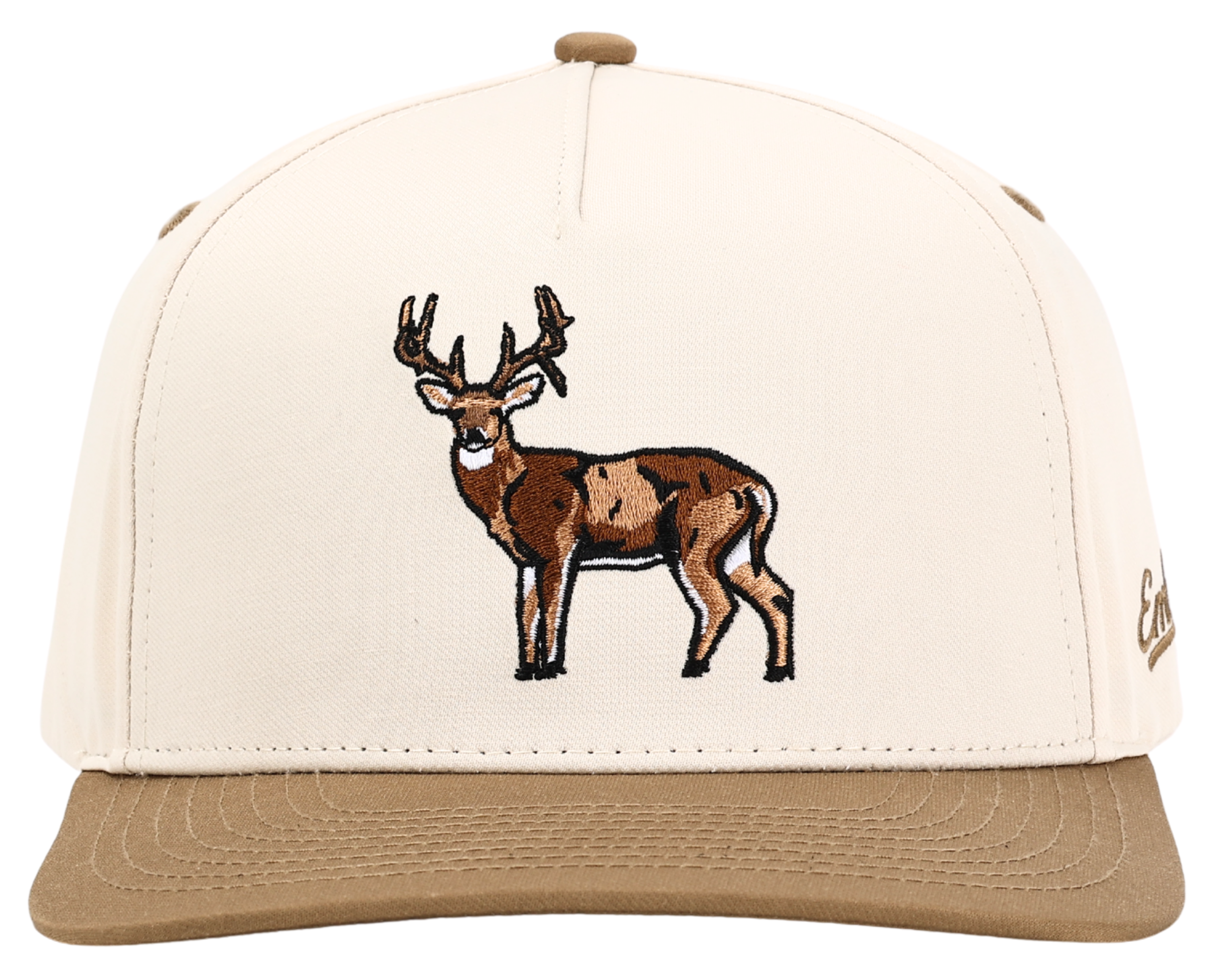 Embry Outdoors - Wholesale Trucker Hat - Unisex - Cream/Tan - Buck1