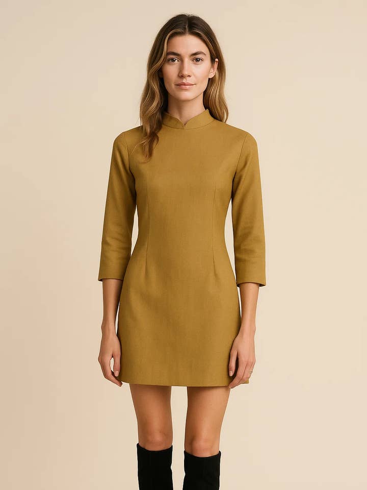 Janis Vintage Dress - Handmade And Tailor-Made Creations for wholesale by Lacerf