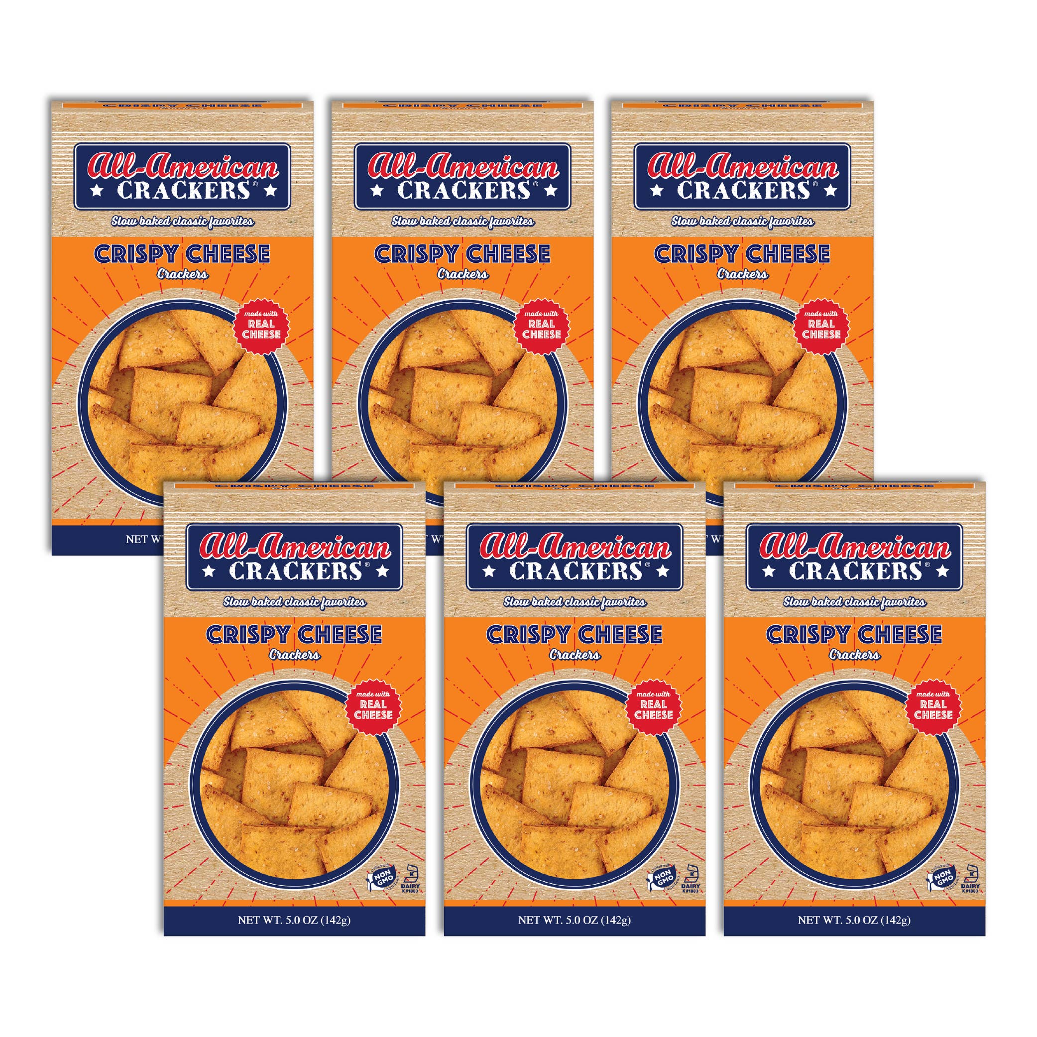 Partners Crackers - Wholesale Crackers - Crispy Cheese Snack Crackers2