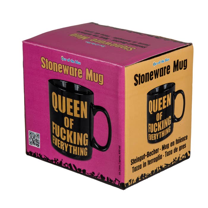 Out of the blue KG - Wholesale Coffee Mug - Mug, Queen of fucking everything,2