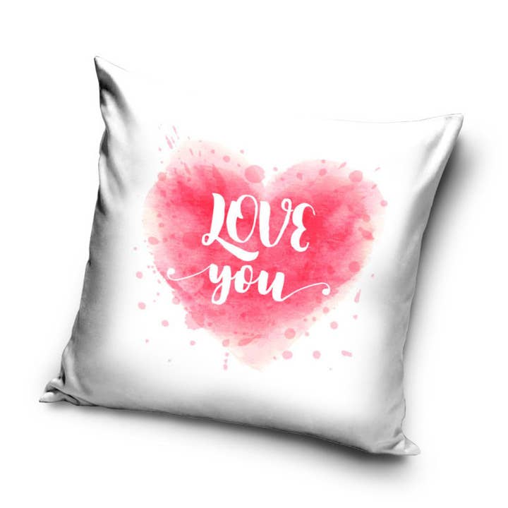 Taie d'oreiller Amour 40X40 cm pour la vente par Evidence