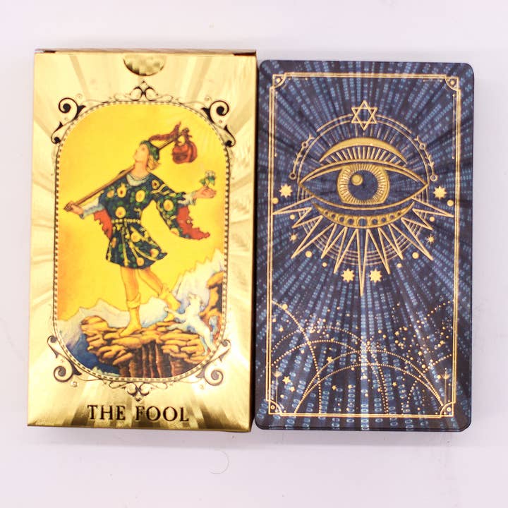 AW Artisan - Wholesale Tarot Cards - Tarot Cards in Blue and Gold Leaf - Brochure3