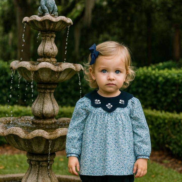 Conjunto de bombachos "London" para niña para venta al por mayor de Marco and Lizzy