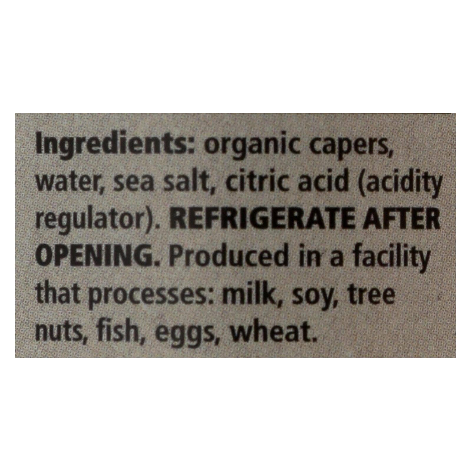 Ware Spark - Wholesale Pickled Vegetables - Divina Organic Capers - Case Of 12 - 3.5 Oz1