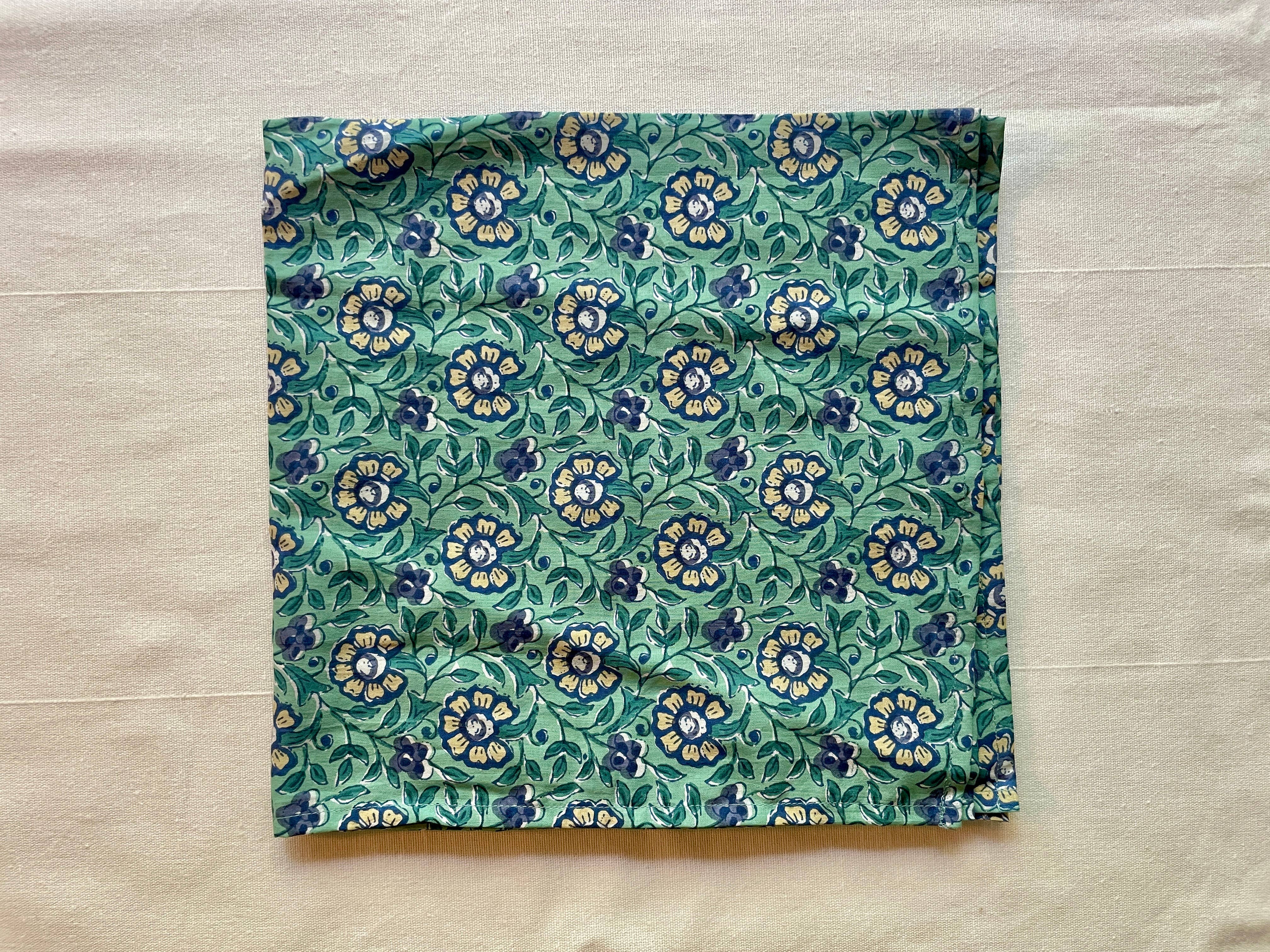 Curiosity - Wholesale Dinner & Cloth Napkin - Handcrafted 100% Cotton Block Print Cloth Napkin – Set of 430