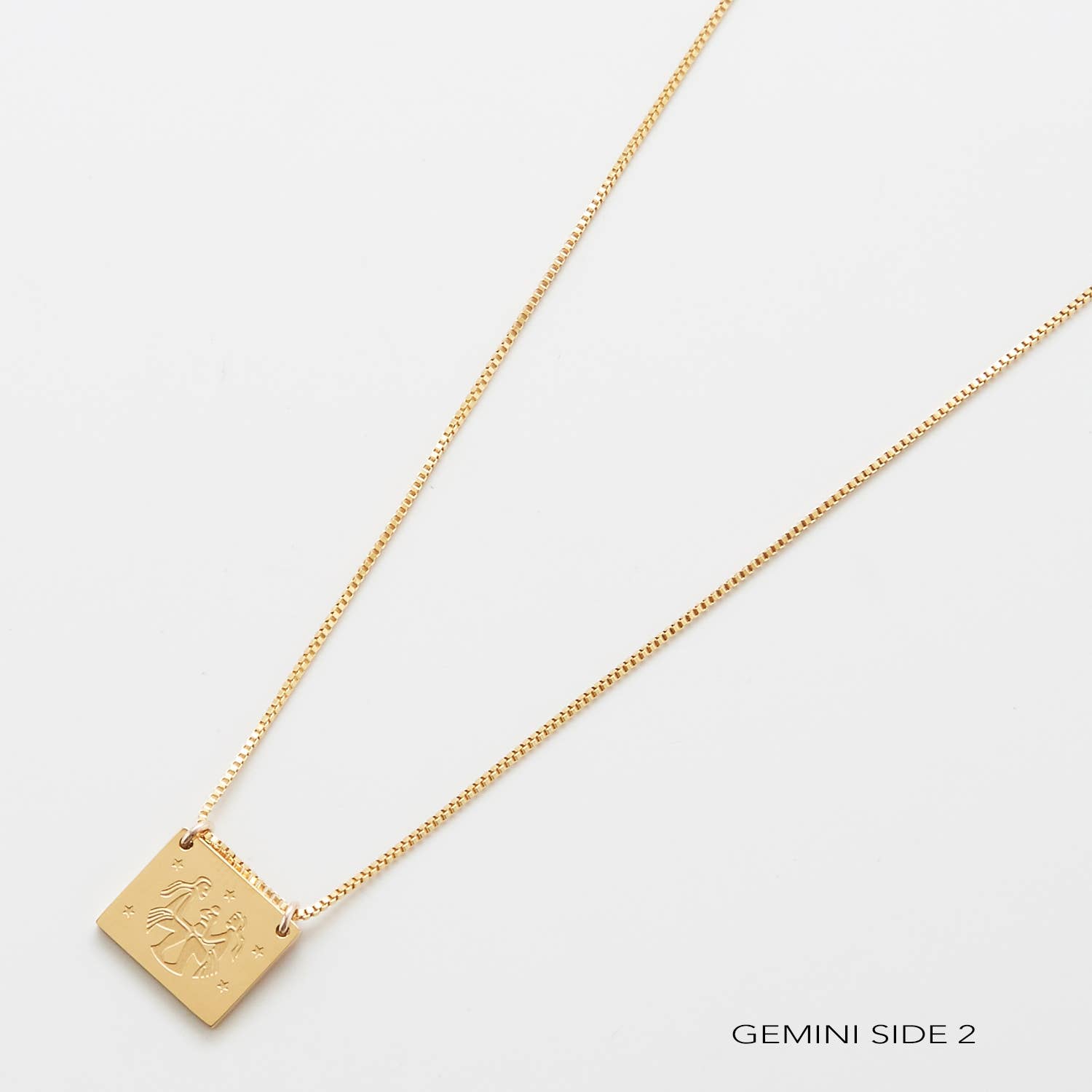 Admiral Row Jewelry - Wholesale Pendant/Charm Necklace - Zodiac Double-Sided Astrology Gold Filled Necklace - Personalization Jewelry8