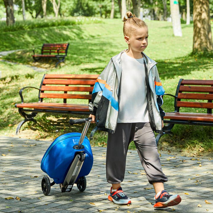 Gopowerbike - Wholesale Bike/Scooter - Kids - GoPowerBike GoVoyage 3-Wheel Kids Luggage Scooter