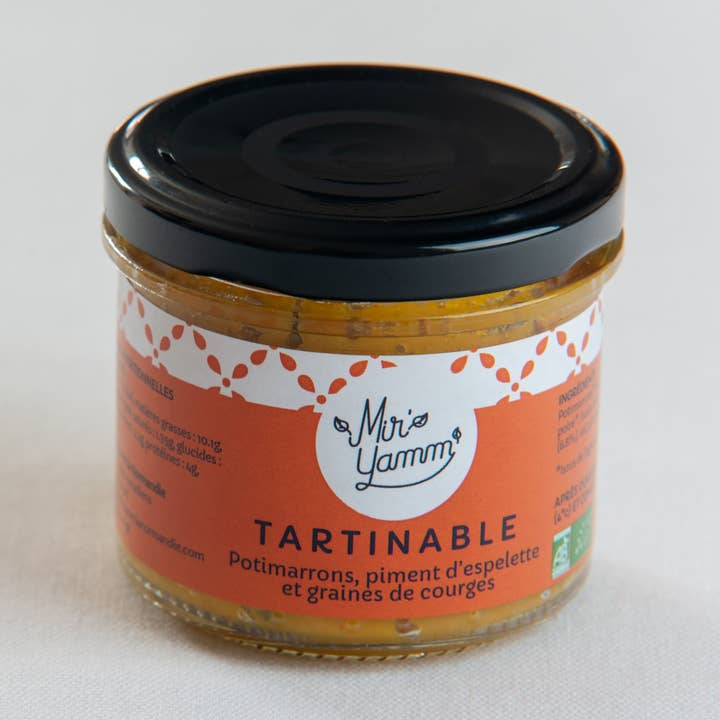 Biologische smeersels Pompoen Espelette-peper, pompoenen voor wholesale door Mir'Yamm
