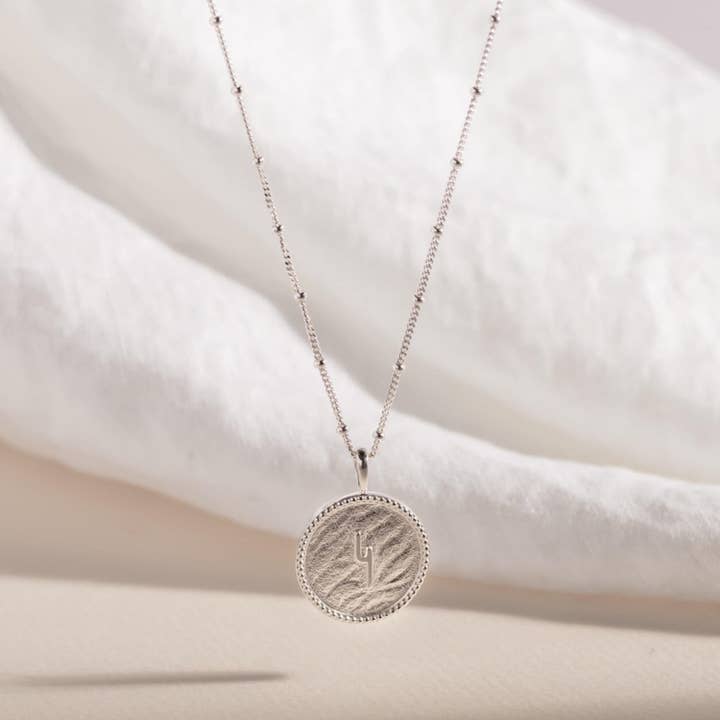 Claire Hill Designs – Großhandel Kette mit Anhänger/Charm – "Hoffnung" Silbermünzen-Halskette1