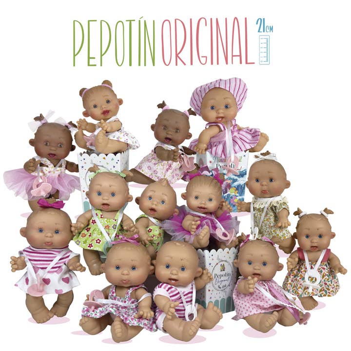 Poupée Original Pepotín 14 pièces pour la vente par Nines Artesanals d'Onil Dolls
