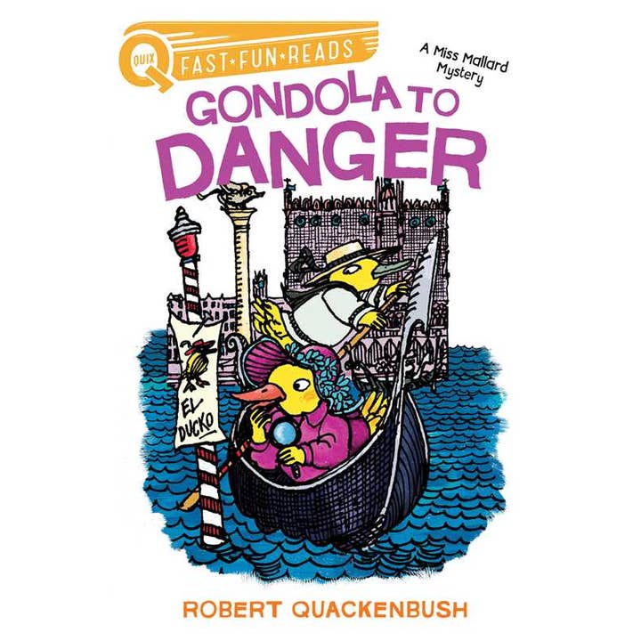 Simon & Schuster - Wholesale Mystery - Gondola to Danger by Robert Quackenbush