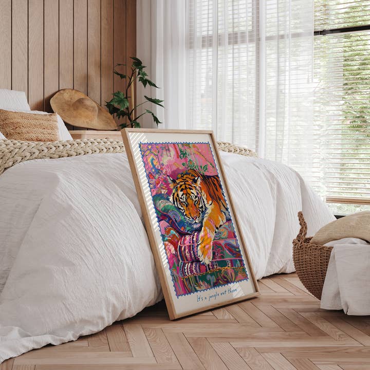 Seven Icons Store – wholesale Poster – Det är en djungel där ute, Tiger Poster