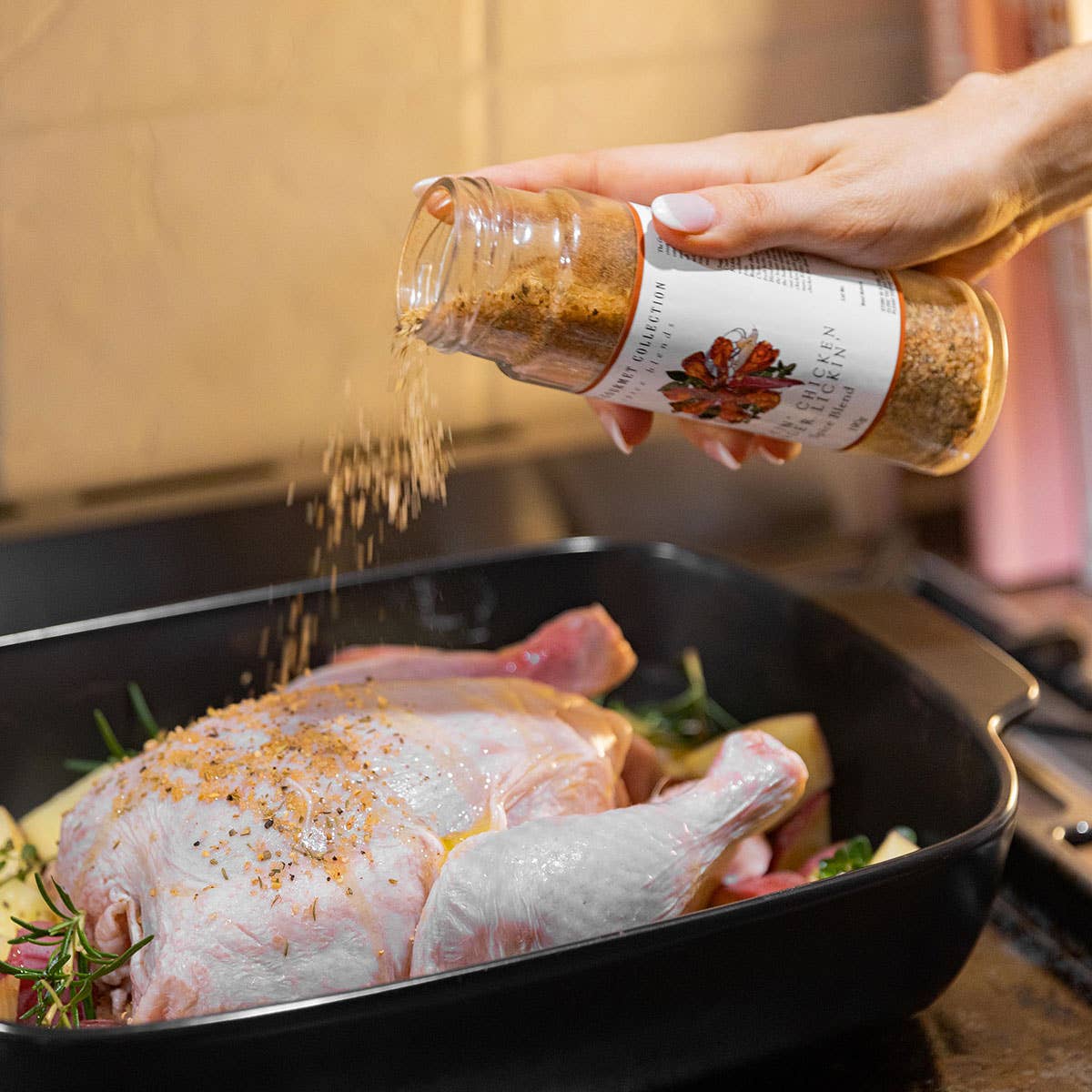 Grill Society - Wholesale Dried spice mix - The Gourmet Collection Kickin’ Chicken Finger Lickin’2