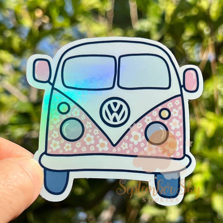 Autocollant pour bus | Autocollant imperméable | Autocollant hydraulique | Water Bot pour la vente par September Sky Stickers