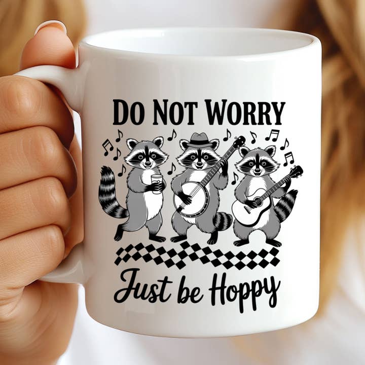 Bare Vær Glad, Ikke Bekymret Sjov Krus for engroshandel hos Hello Gorgeous Mugs