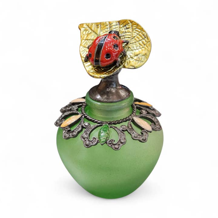 Golden Island Int'l Inc. - Wholesale Atomizer Bottle - GI-57272/60 Perfume Bottle: Ladybug on Leaf2