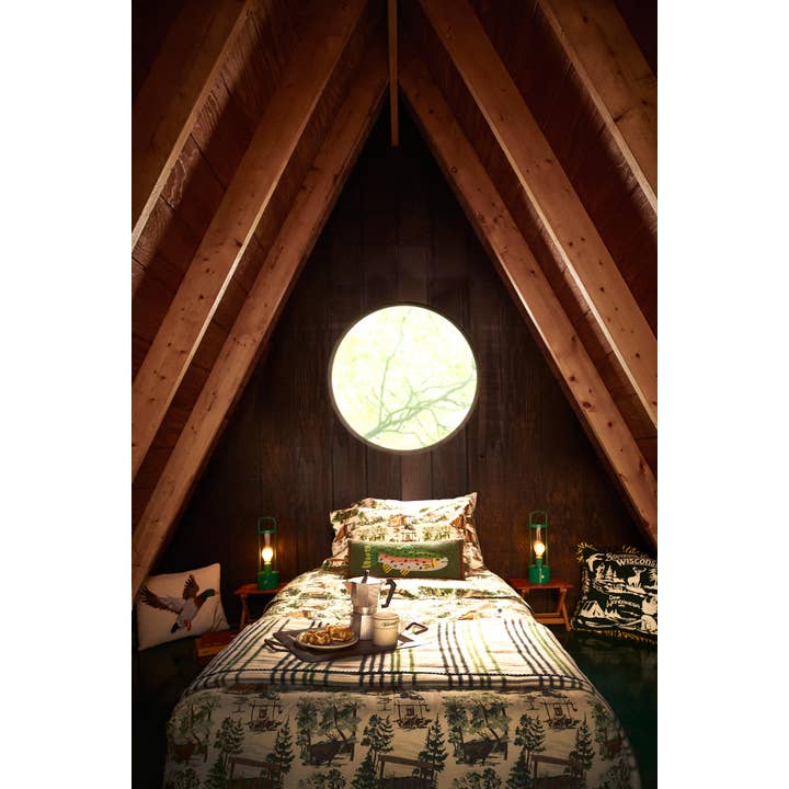 CAMP WANDAWEGA SHEET SET - Camp W for wholesale by Peking Handicraft