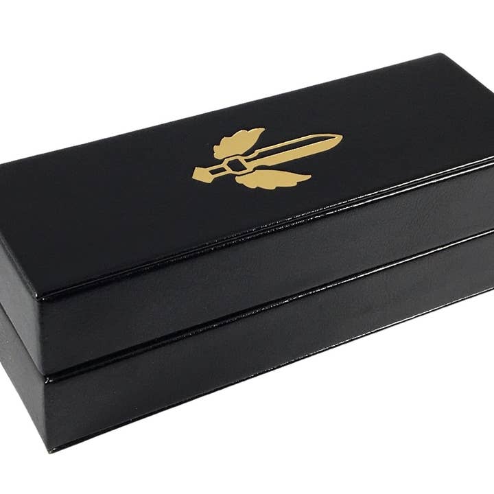 Luxury Faux Leather Dice Box / Rolling Tray - Paladin for wholesale by Role 4 Initiative