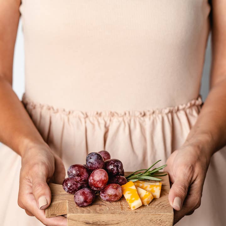 White Gables Home - Wholesale Appetizer Serveware - Nibble Boards - Set Of 4 Wood Stands | Made In USA3