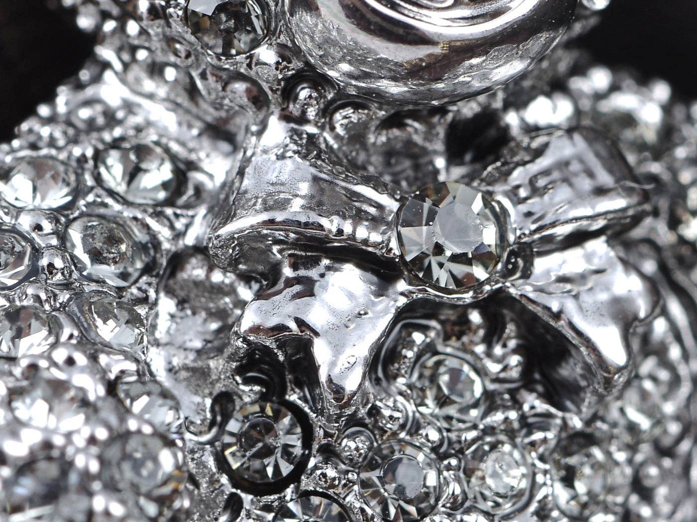 AK Brand - Wholesale Brooch - Valentine Silver Teddy Bear Stuffed Animal Lapel Brooch Pin3