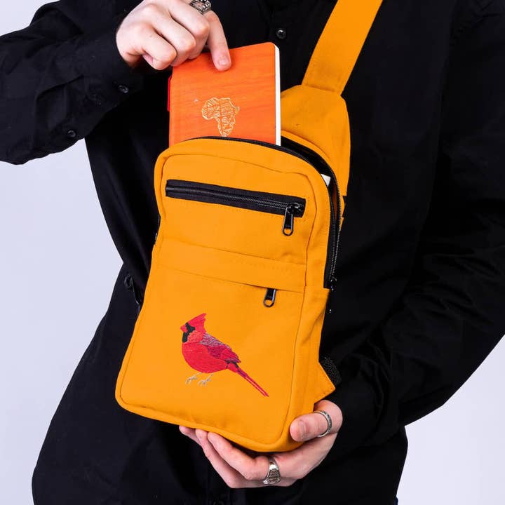 Cardinal "Umoja" Sling Bag for wholesale by Ecodunia