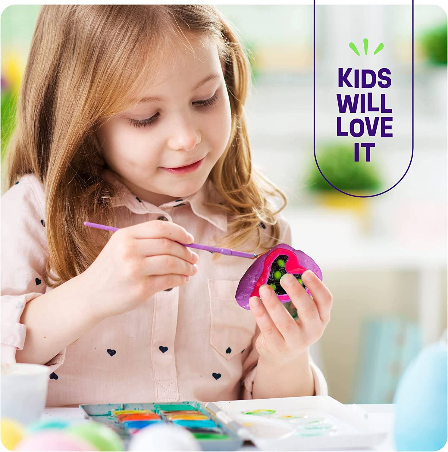 Dan&Darci - Wholesale DIY Craft Kit - Kids - Kids Rock Painting Kit - Glow in The Dark - Arts & Crafts7