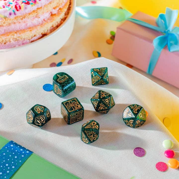 Cardshouse - Wholesale Dice - Happy Birthday Dice Set: Balloons Q-WORKSHOP2