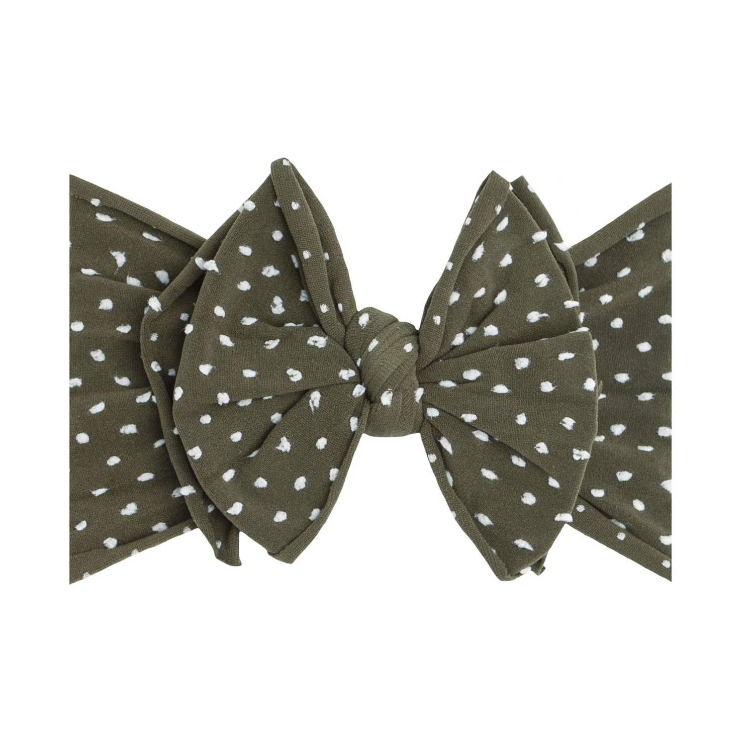 Baby Bling Bows - Vendita all'ingrosso Fiocco per capelli - Neonati - Fascia per capelli Baby Bling® Shabby Dot FAB-BOW-LOUS® in morbido nylon con fiocco17